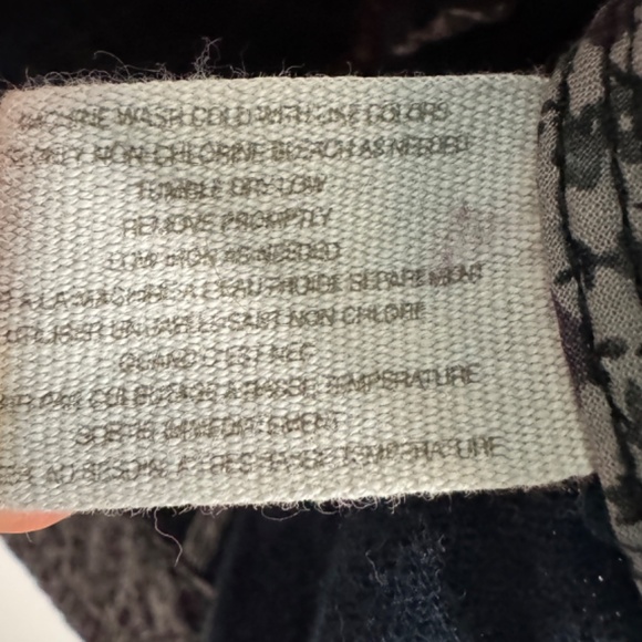 Daughters of the Liberation Women’s Size 2 Dark Blue 100% Cotton Snap Jacket - Picture 7 of 9